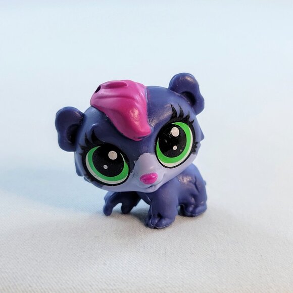 Littlest Pet Shop LPS #4148 Precious Arctos Bear Toy Hasbro Pet Party Spectacula - Picture 2 of 8